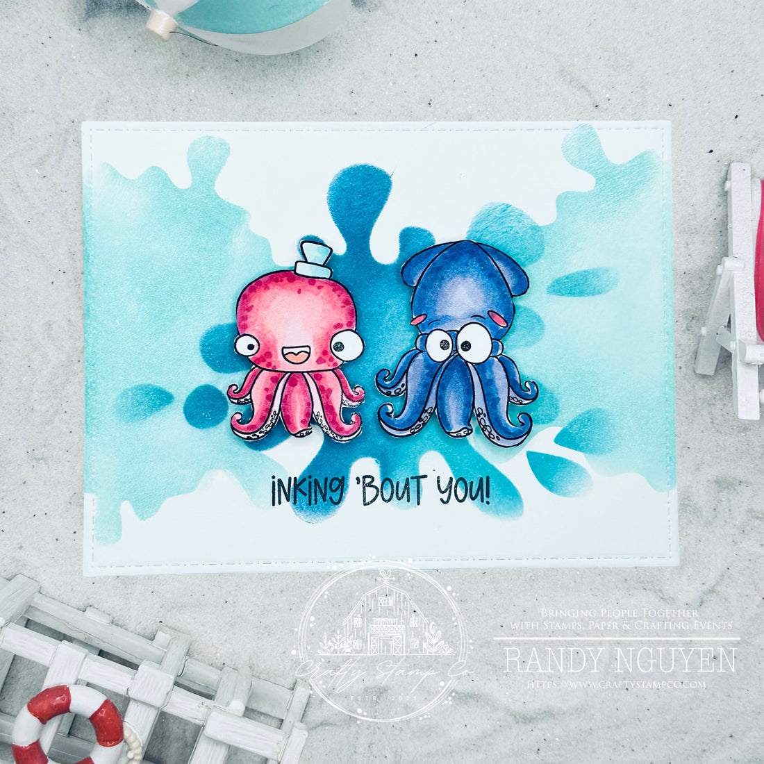 An Inking Good Time with Ocean Friends