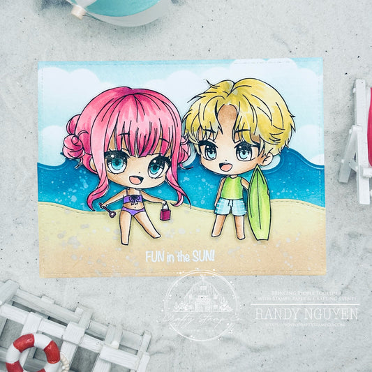 "Fun In The Sun" Beach Babes with Randy