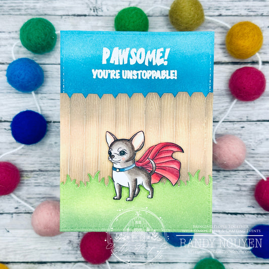 A PAWsome Card with Randy