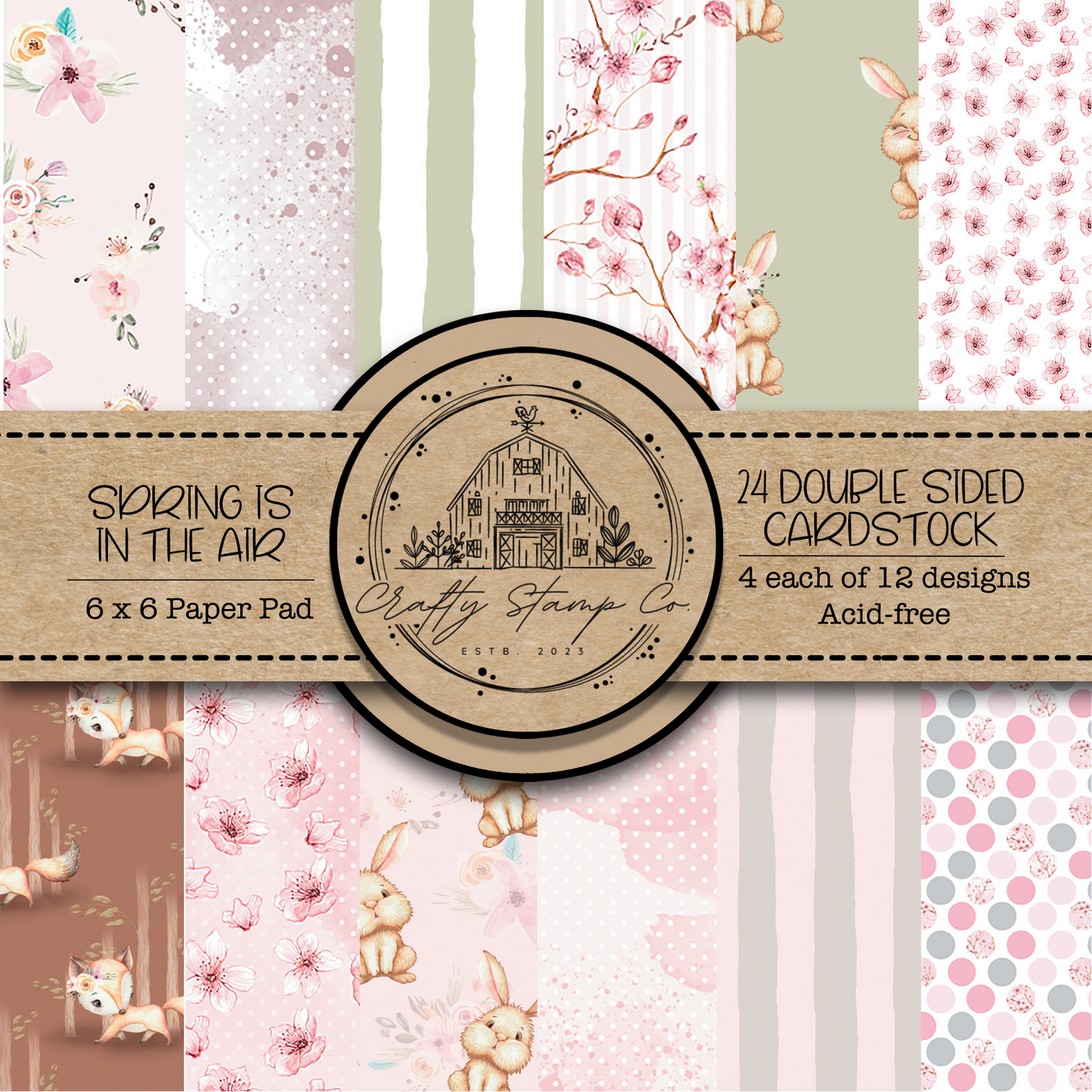 Spring is in the Air 6x6 Pattern Paper Pack