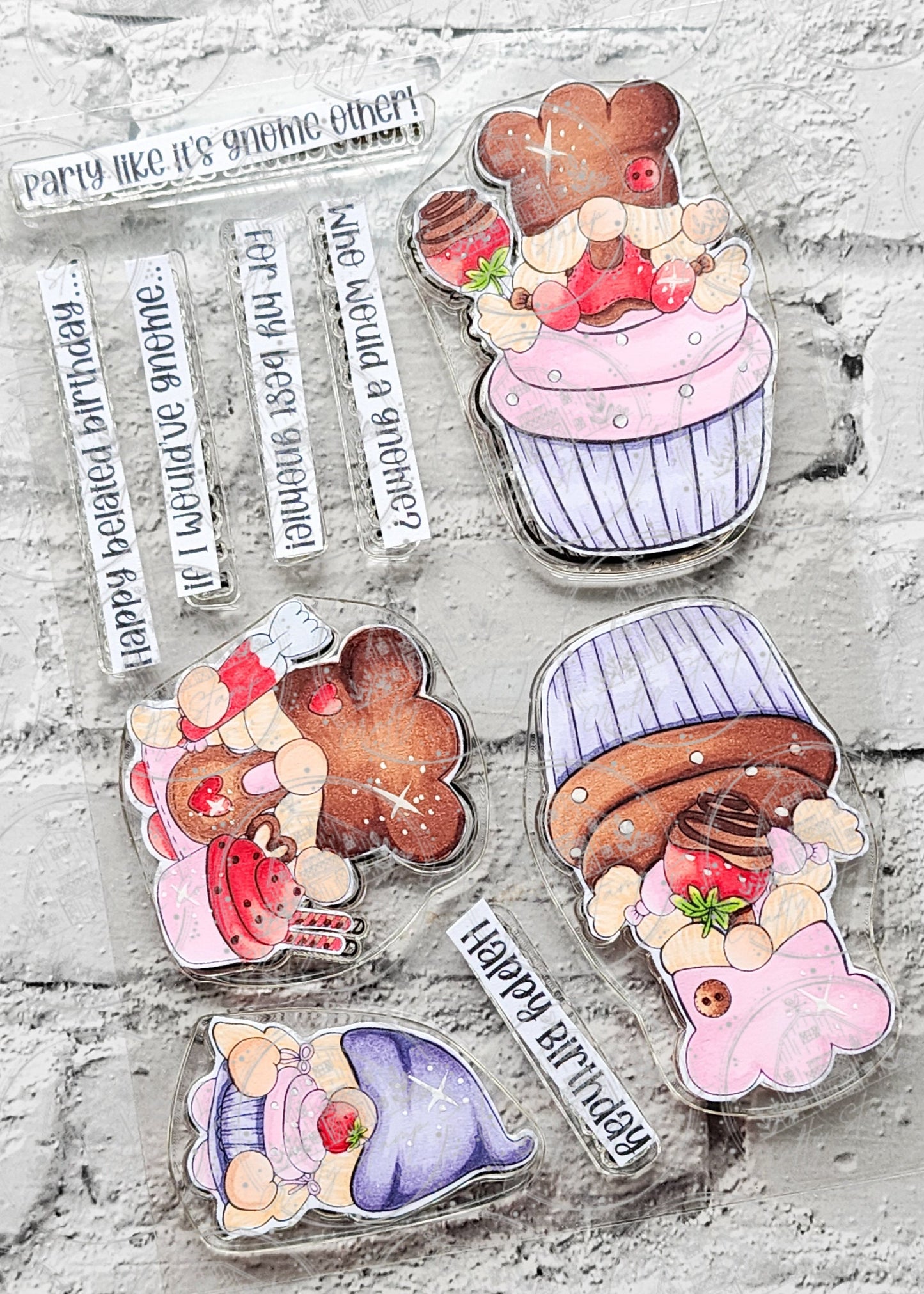 Gnomie Cuppie Cakes