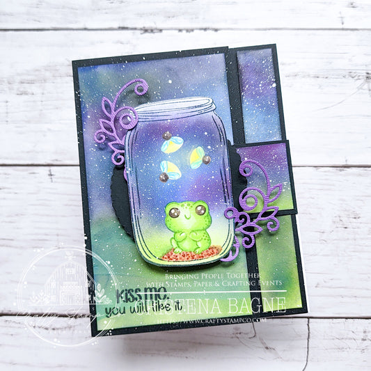 Froggy Quotes 4x6 Stamp Set