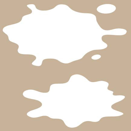 Ink Splats No. 2 - 2 Stencil Set