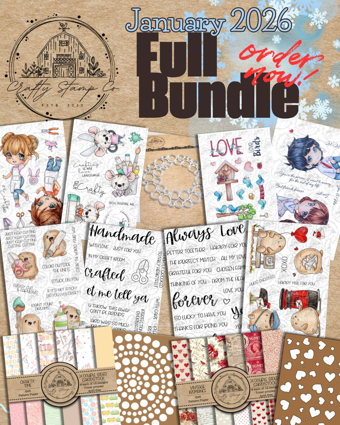 January 2026 Full Release Bundle (20% Off Pre-Order)