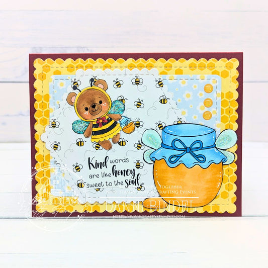 Bees & Honey 4x6 Stamp Set