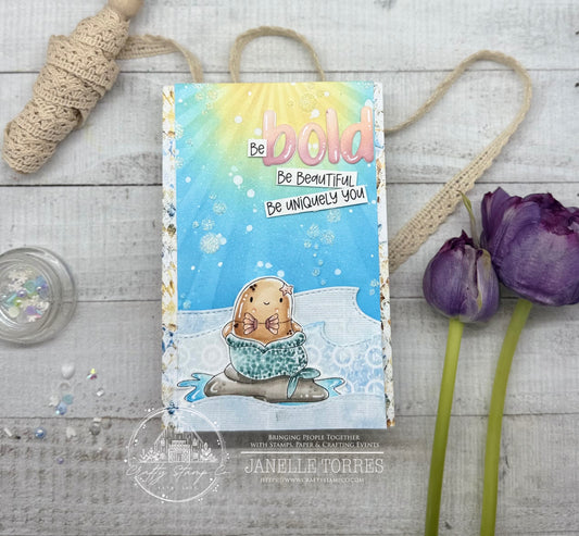 Positive Tate's Ocean Adventures 4x6 Stamp Set