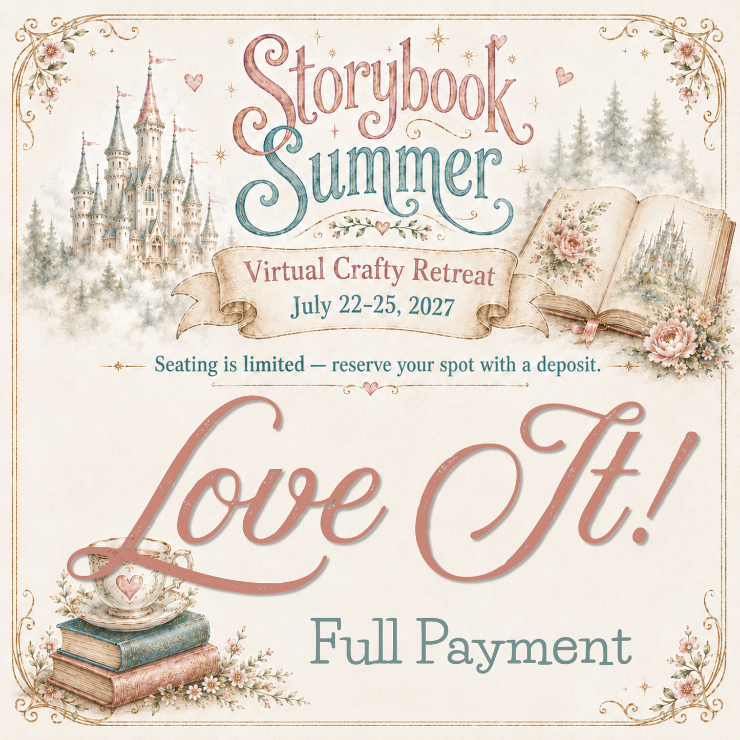 2027 Annual Virtual Retreat - LOVE IT! - FULL PAYMENT OPTION