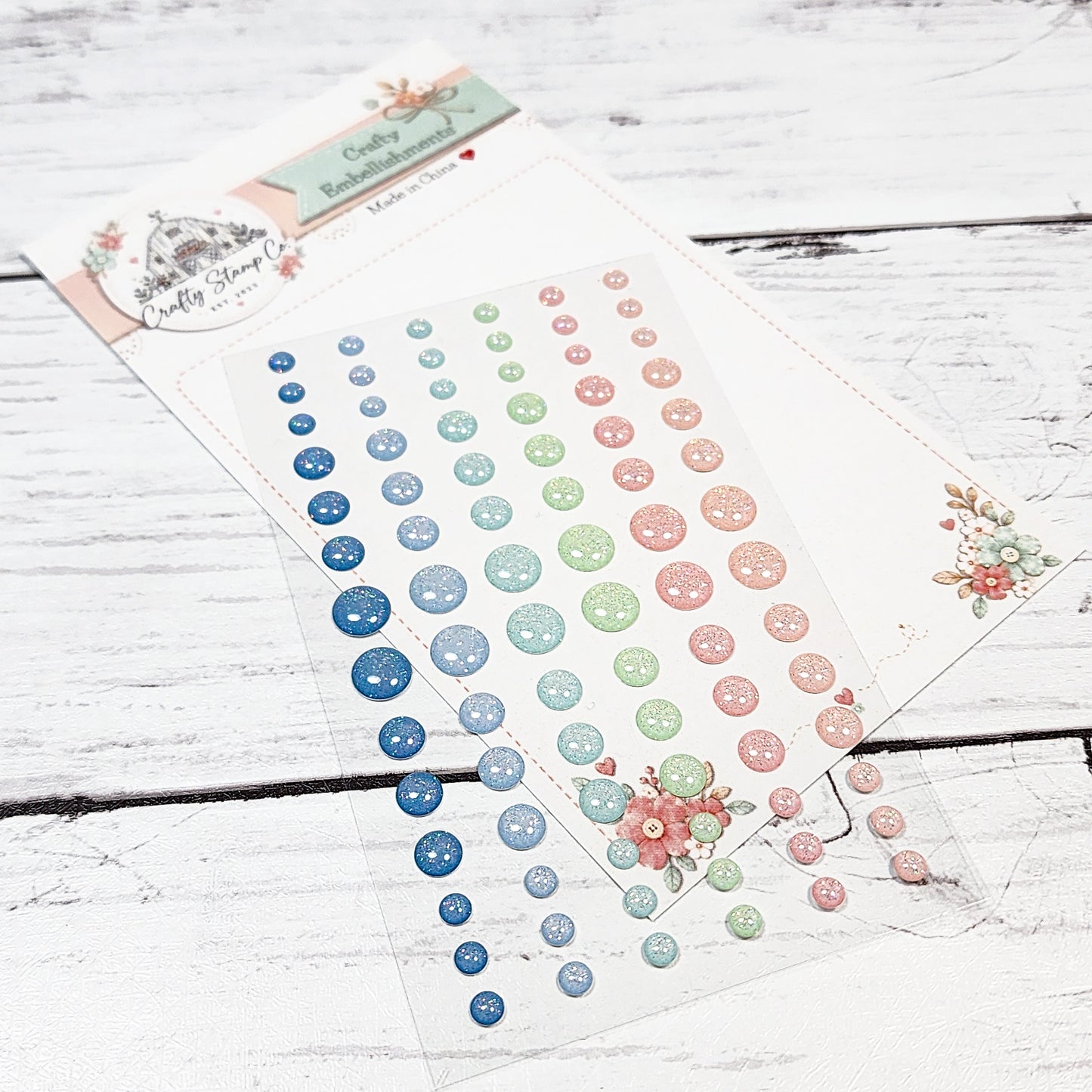 Cottage Garden Crafty Dots