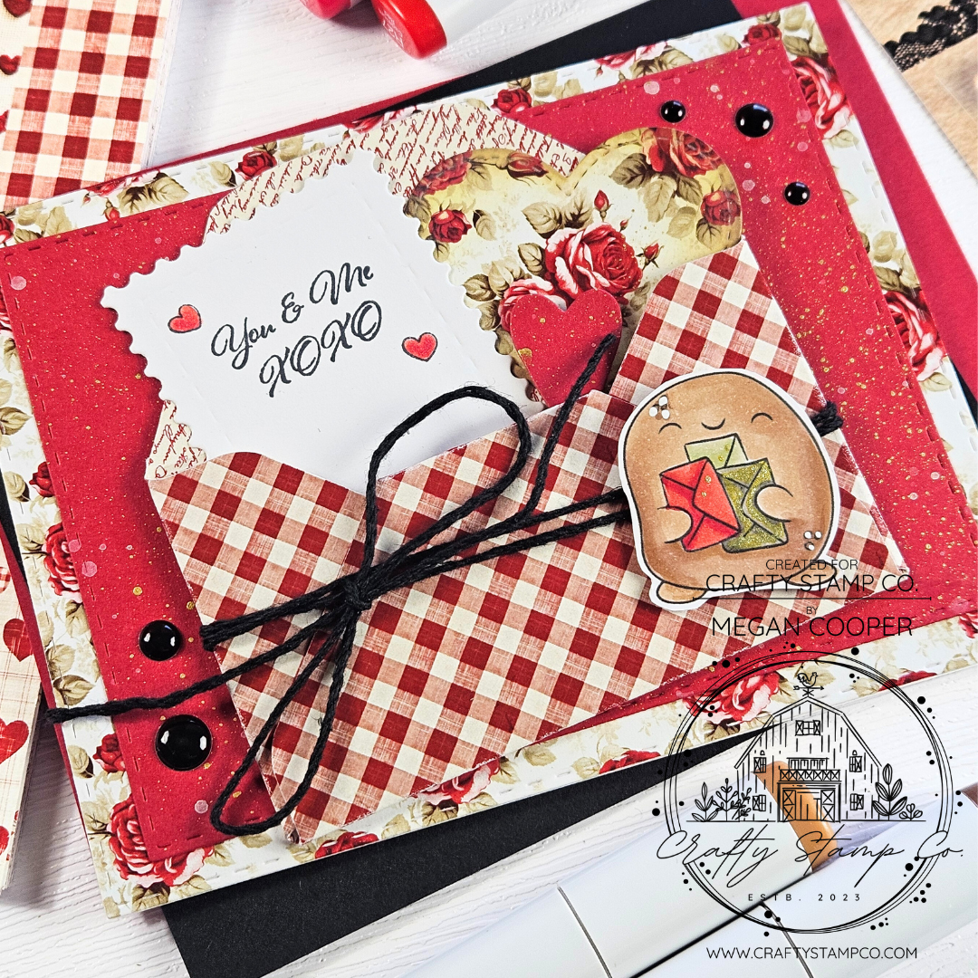 Positive Tate - Love Notes 4x6 Stamp Set