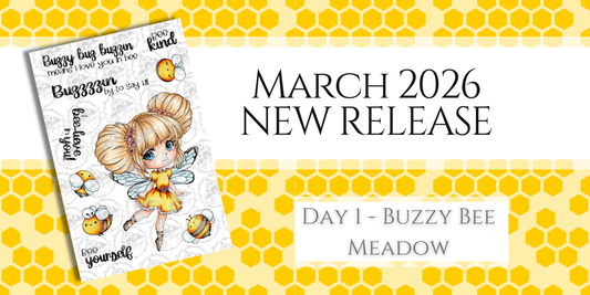 March 2026 New Release | Day 1 - Buzzy Bee Meadow