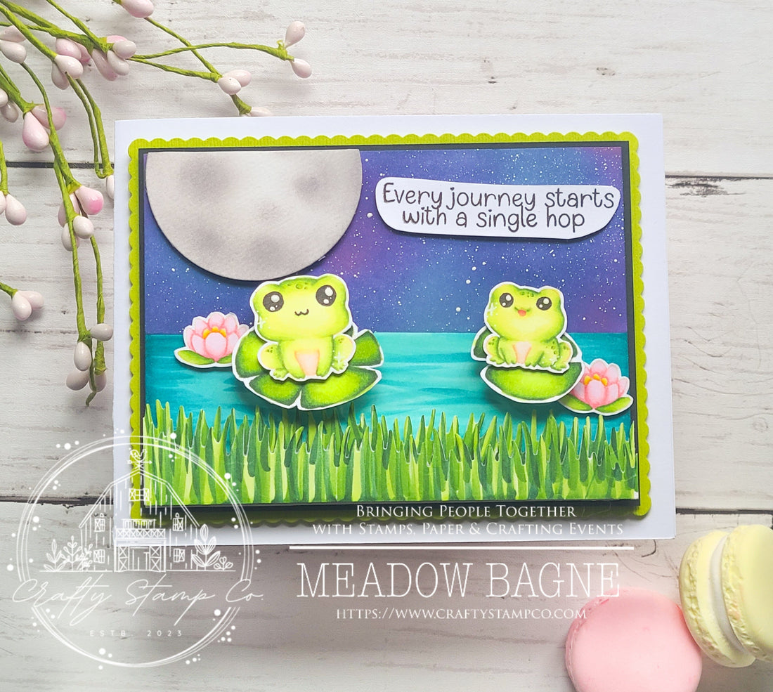 Tips & Tricks for Using the Froggy Quotes 4x6 Stamp Set
