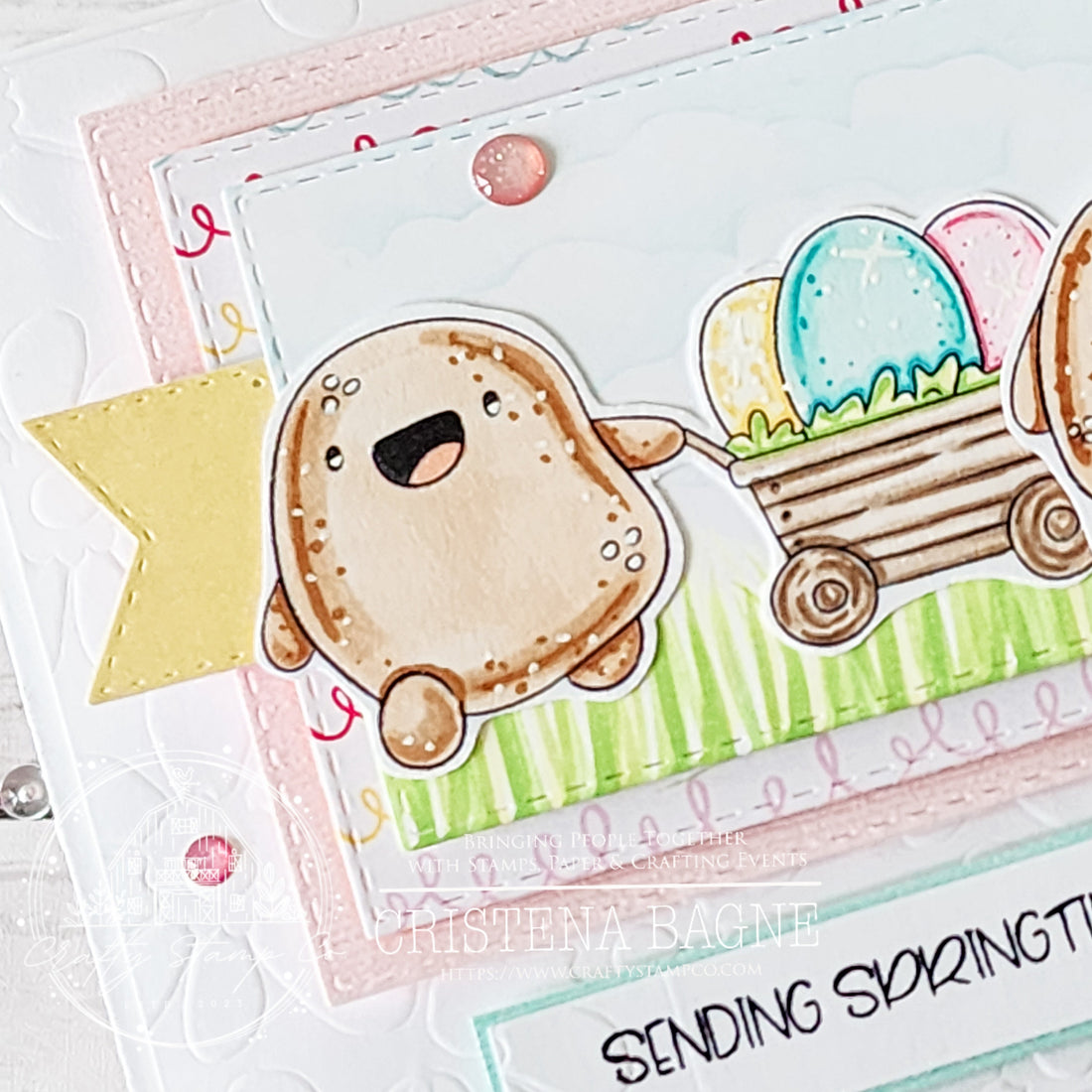 Spring Smiles with Positive Tate a Little Egg-stra Video Tutorial