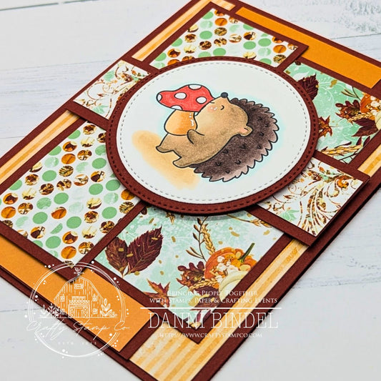 Sweet Fall Hedgies Card with Danni Bindel