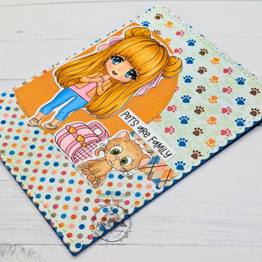 March 2026 Kit | Fur Mama Meadow: Step-by-Step Cardmaking with Danni (with assist from Alyssa)