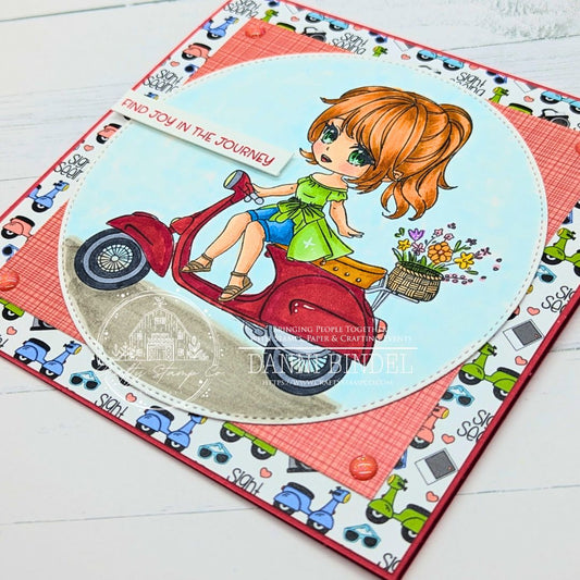 TUTORIAL: Find Joy in the Journey with Danni’s Ciao, Adventure! Card