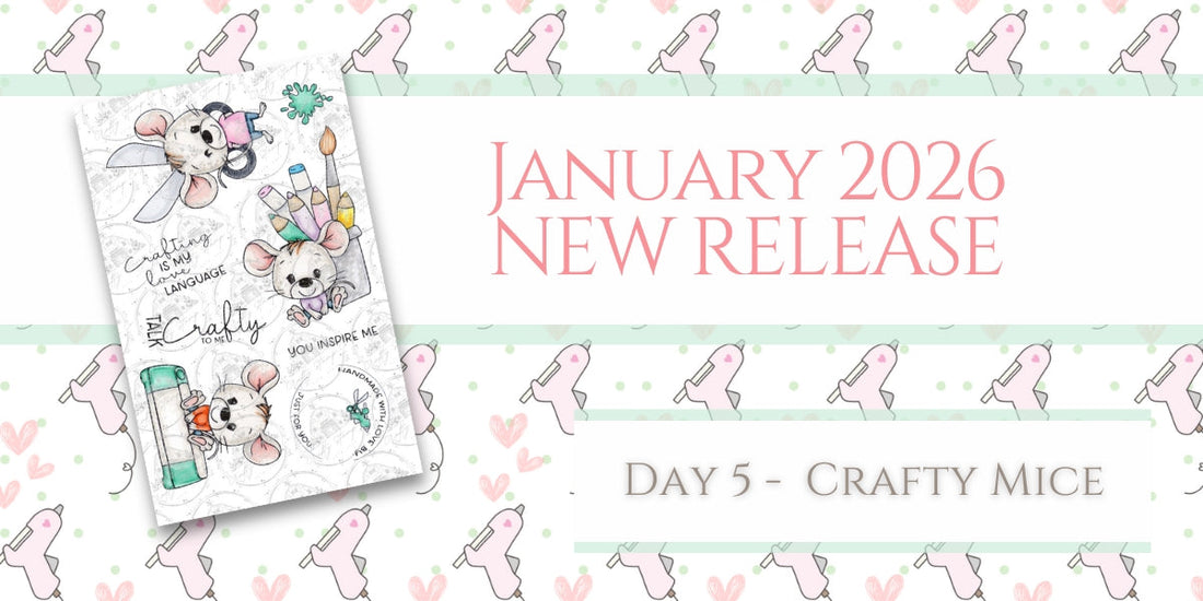January 2026 New Release Inspiration | DAY 5 - Crafty Mice Stamp Set
