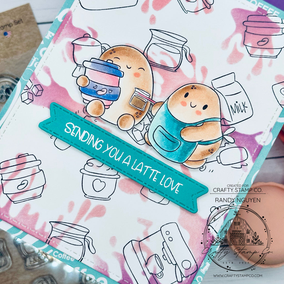 Sending You a Latte Love with Positive Tate – Perk Up