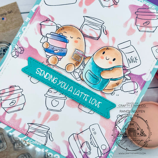 Sending You a Latte Love with Positive Tate – Perk Up