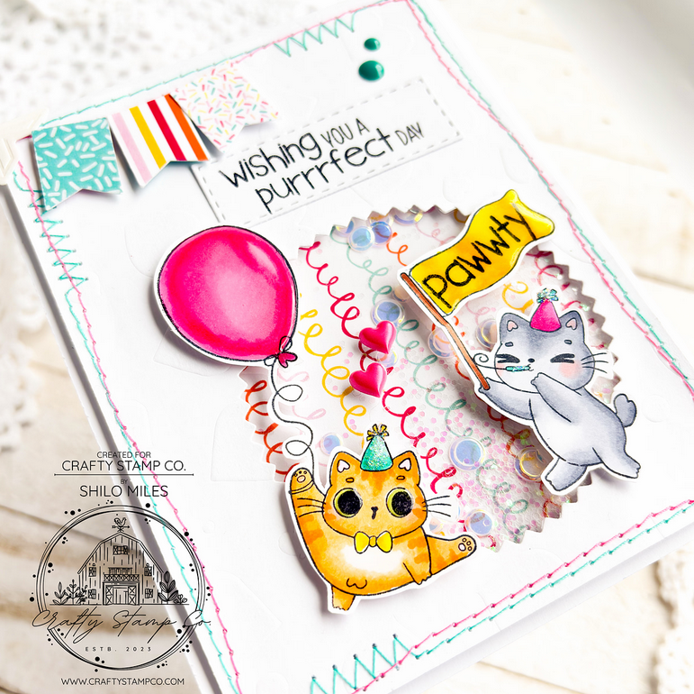 Wishing You a Purrrfect Day with Time to Pawwty
