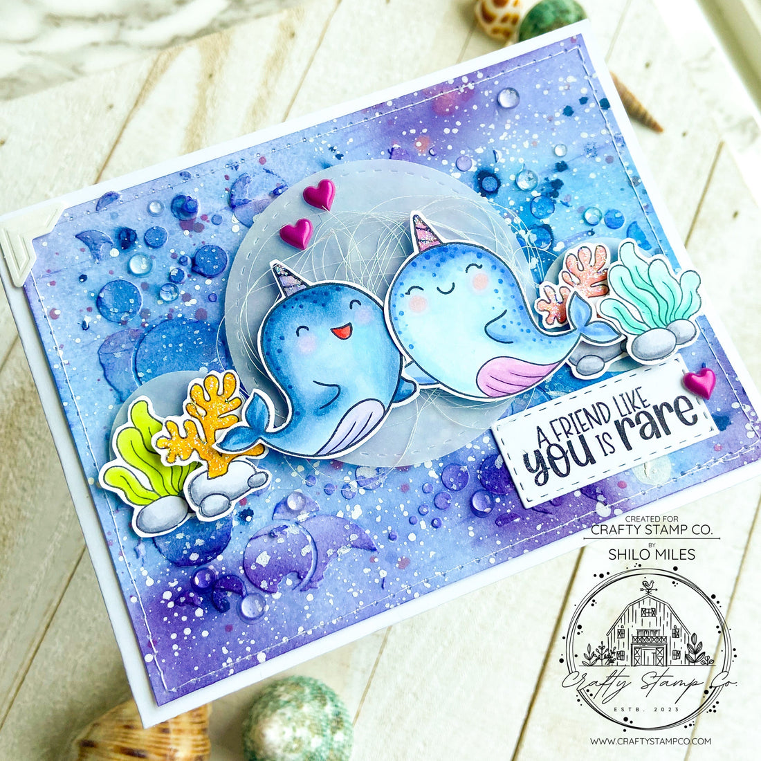 A Rare & Extraordinary Friendship Card with Shilo Miles