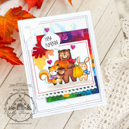 Hey Pumpkin Card Inspiration with Shilo Miles