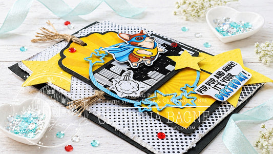 Pup, Pup and Away! Superhero Card Featuring Be Fursome