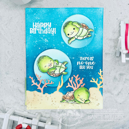 Celebrate a Birthday with Adorable Turtles