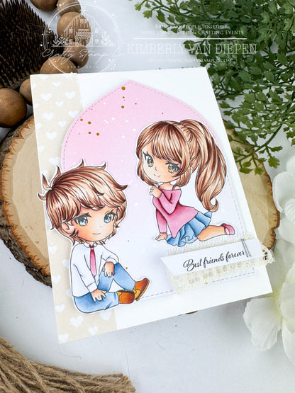 You're My Person 4x6 Stamp Set