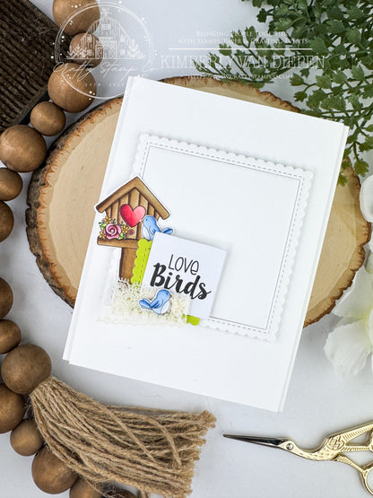 Love is in the Air 4x6 Stamp Set