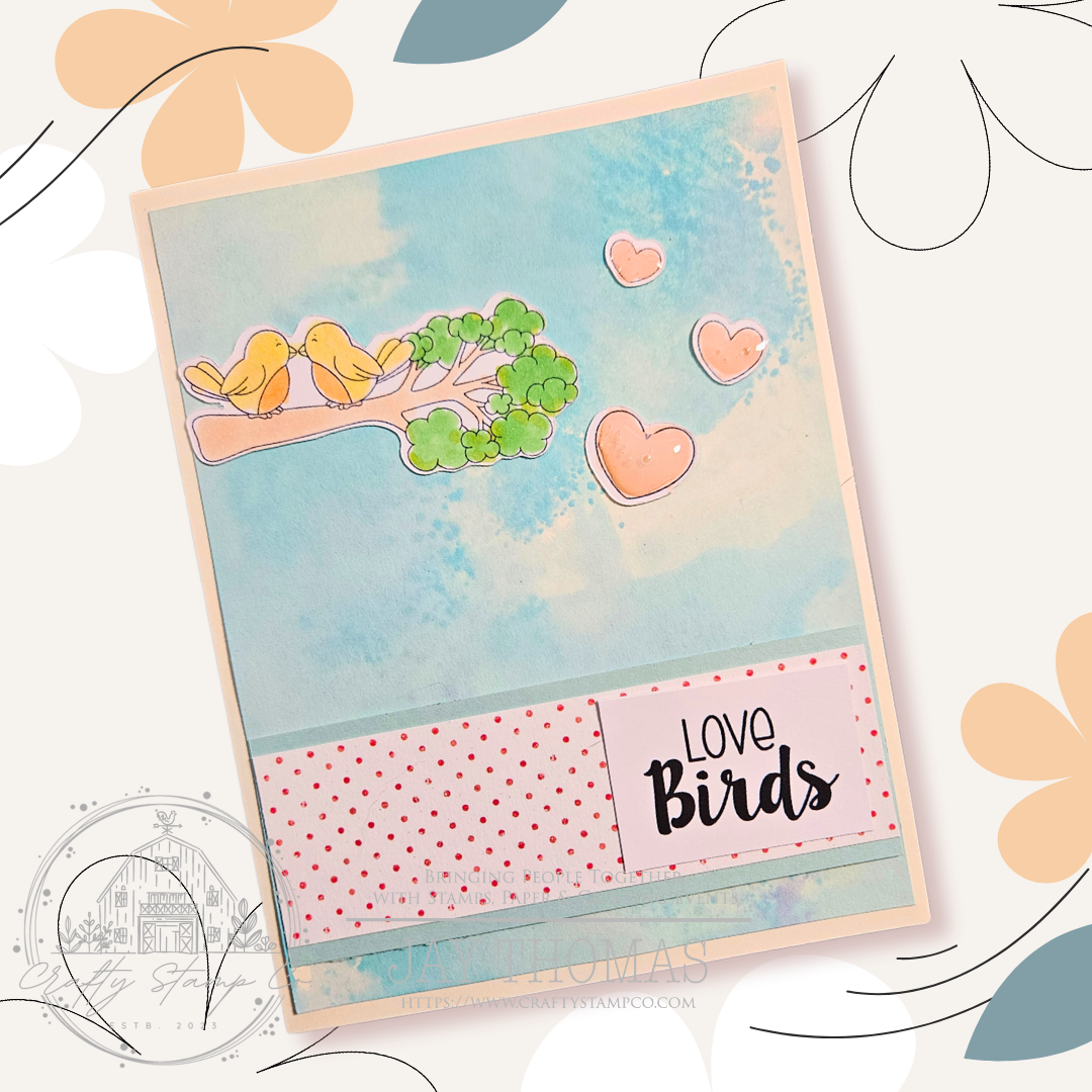 Love is in the Air 4x6 Stamp Set