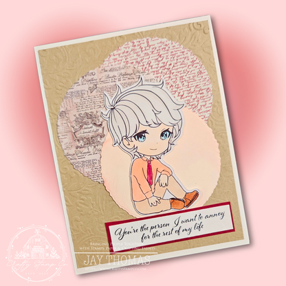 You're My Person 4x6 Stamp Set