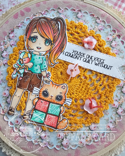 Stitched With Love Meadow 4x6 Stamp Set
