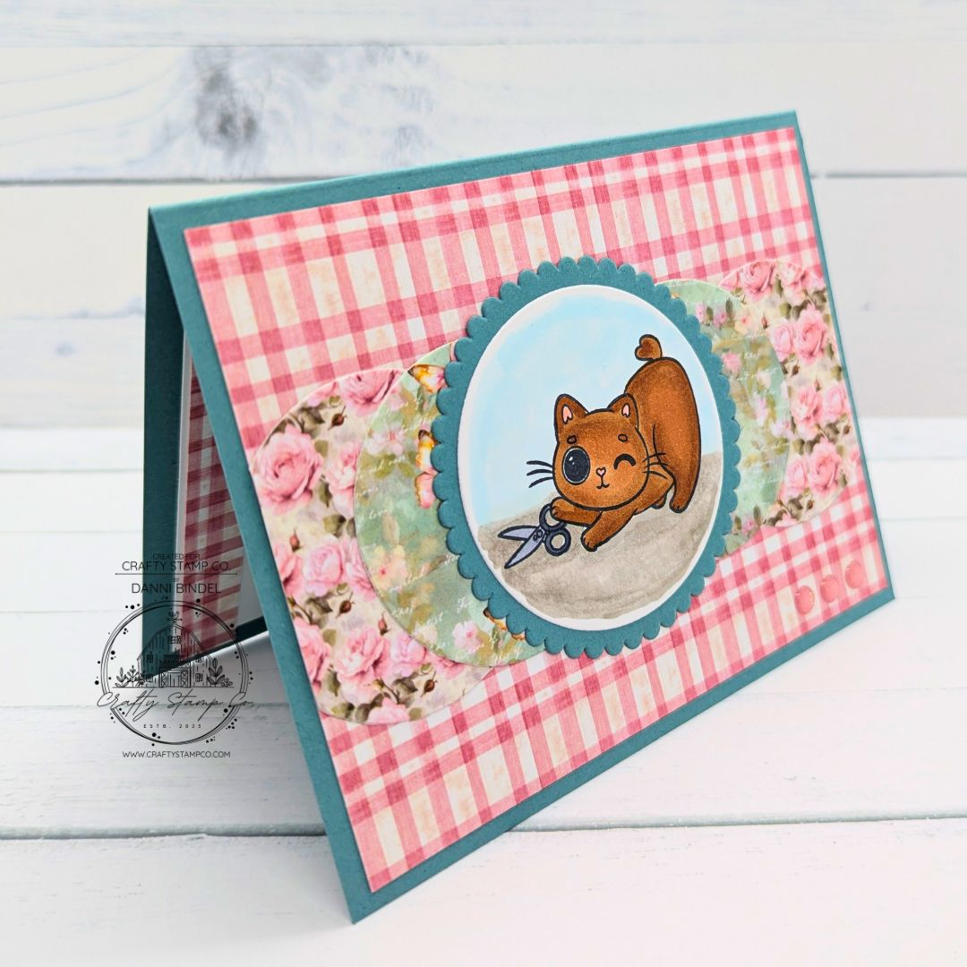 Stitched Whiskers 4x6 Stamp Set