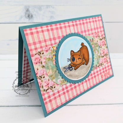 Stitched Whiskers 4x6 Stamp Set