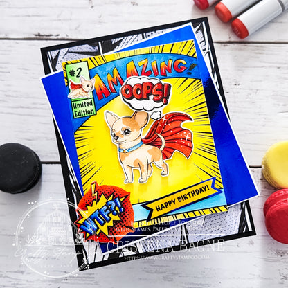 On The Cover 4x6 Stamp Set