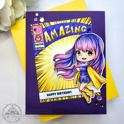 On The Cover 4x6 Stamp Set