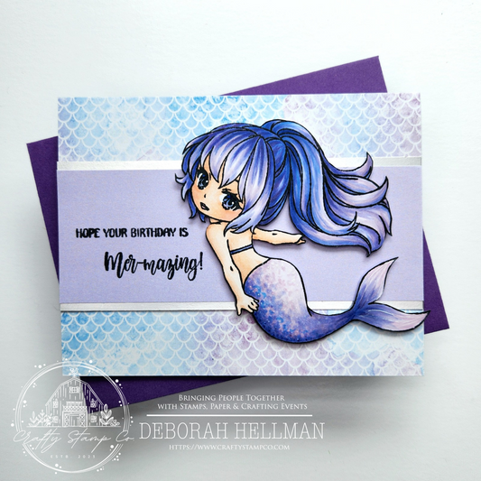 Make a Splash Meadow 4x6 Stamp Set