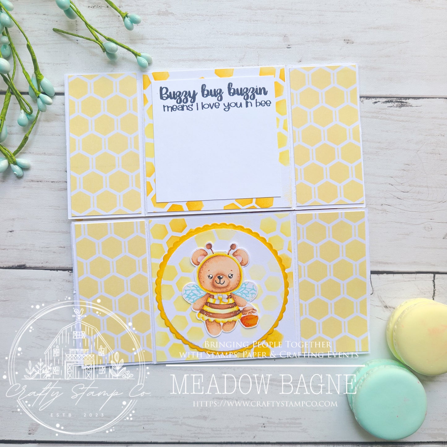 Bees & Honey 4x6 Stamp Set