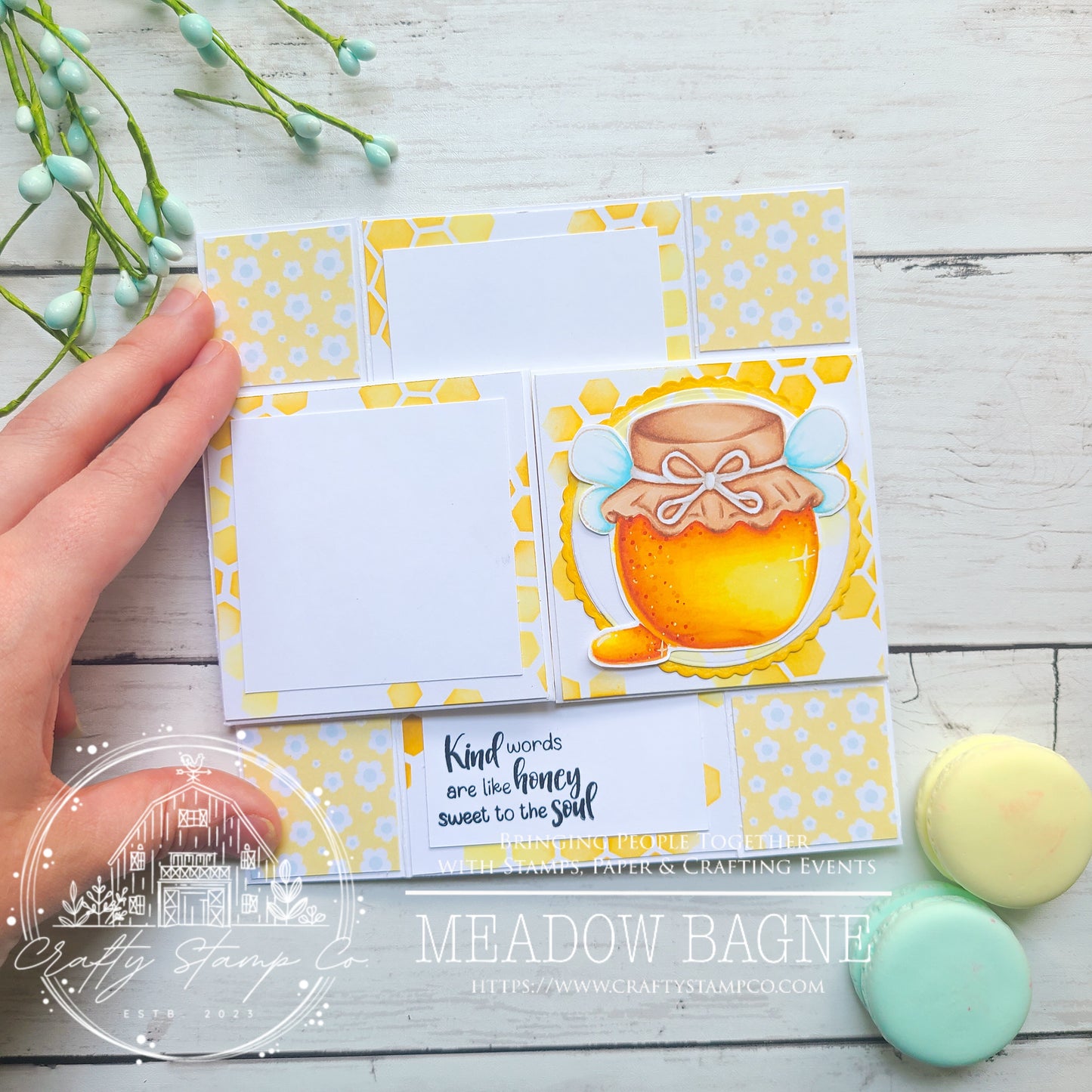 Bees & Honey 4x6 Stamp Set