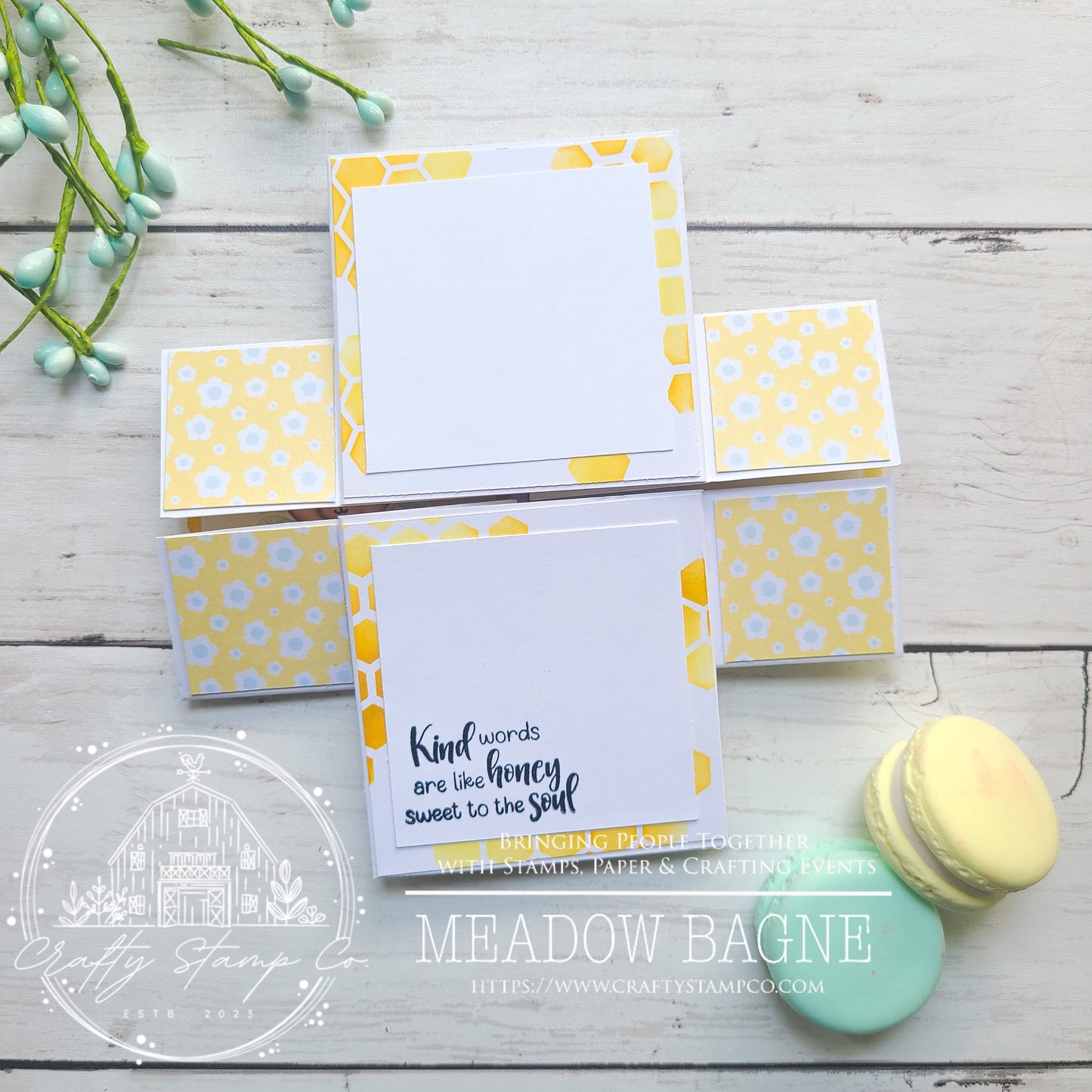 Bees & Honey 4x6 Stamp Set