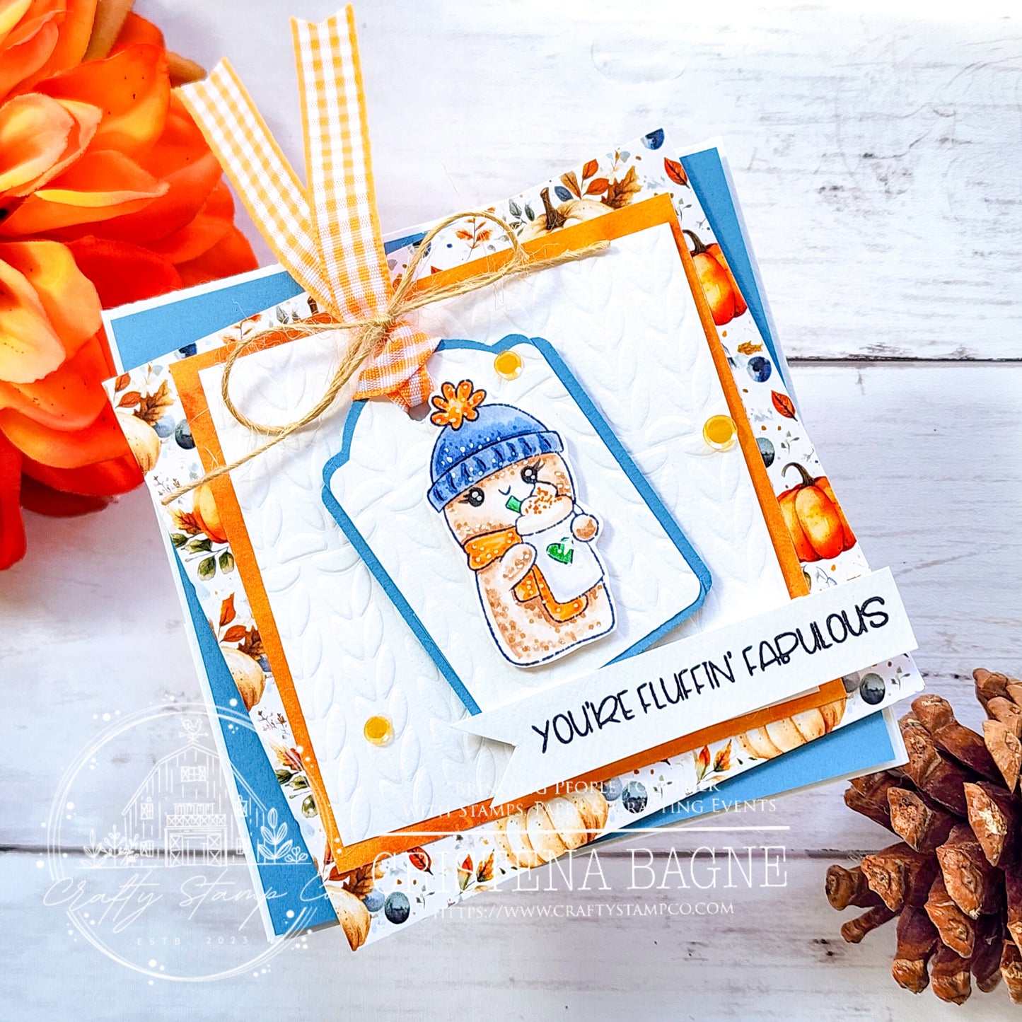 Mallow Marsha - It's Fall 4x6 Stamp Set