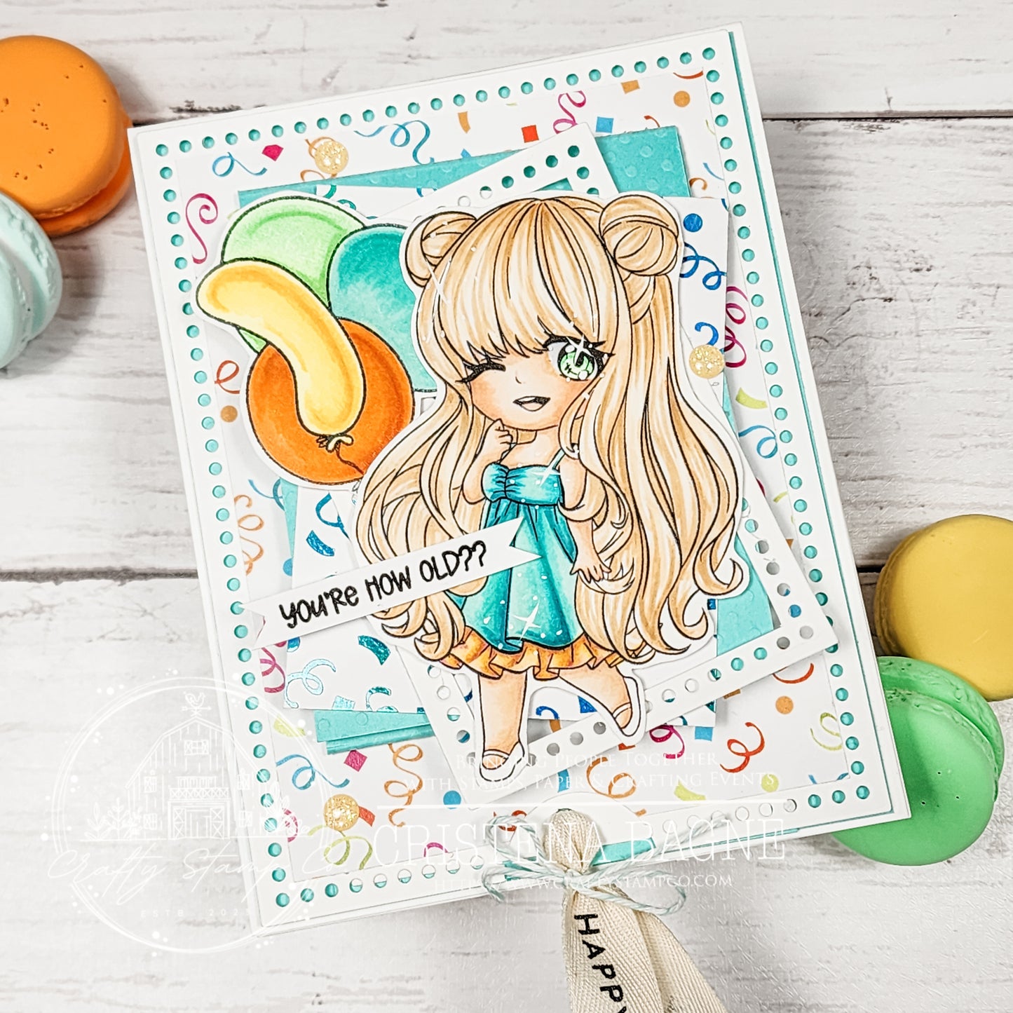 Celebration Meadow 4x6 Stamp Set