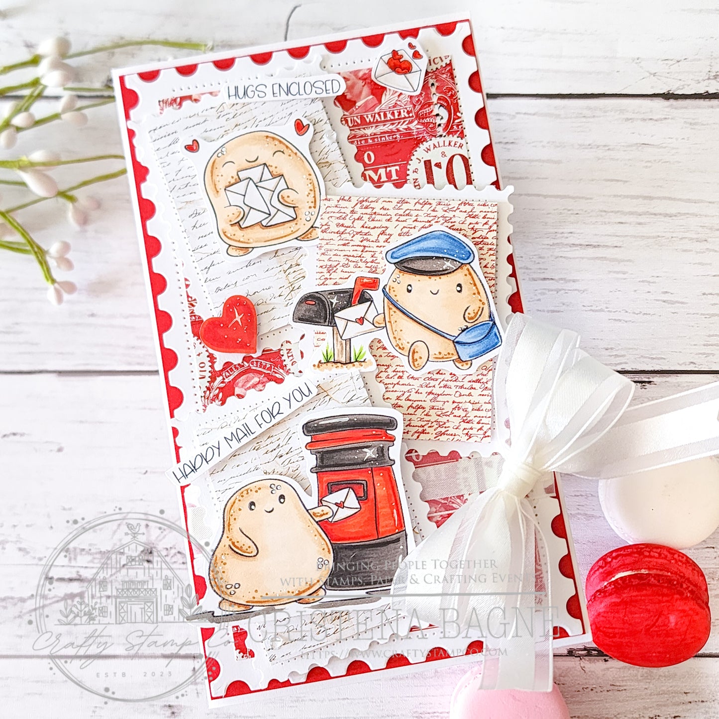 Positive Tate - Love Notes 4x6 Stamp Set