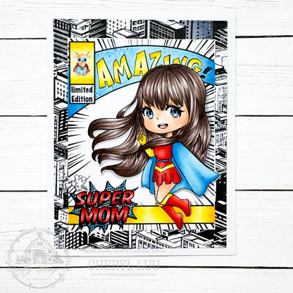 On The Cover 4x6 Stamp Set