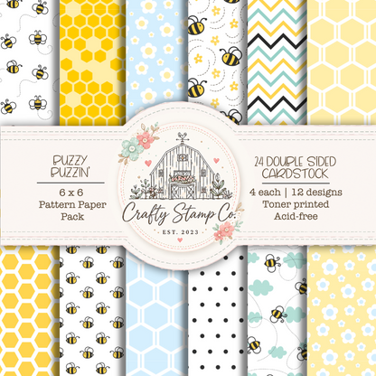 Buzzy Buzzin 6x6 Pattern Paper