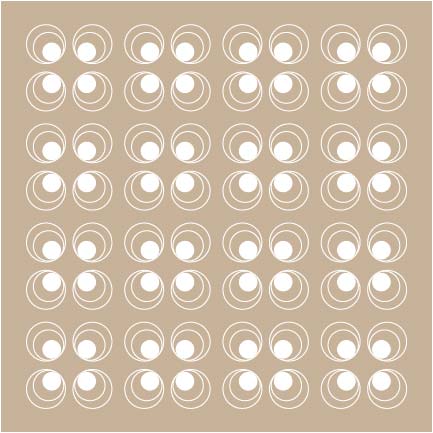 3 Layer Polka Dot Stencil Set