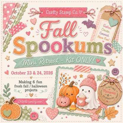 2026 Fall Spookums Virtual Mini Retreat - RETREAT plus KIT ONLY OPTION