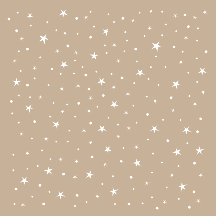 Night Sky 6x6 Stencil