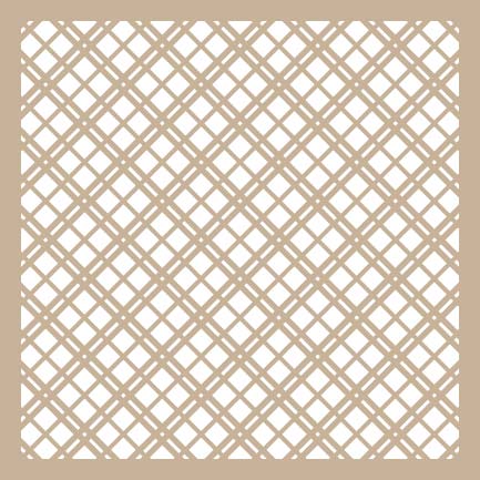 Tartan Print 6x6 Stencil