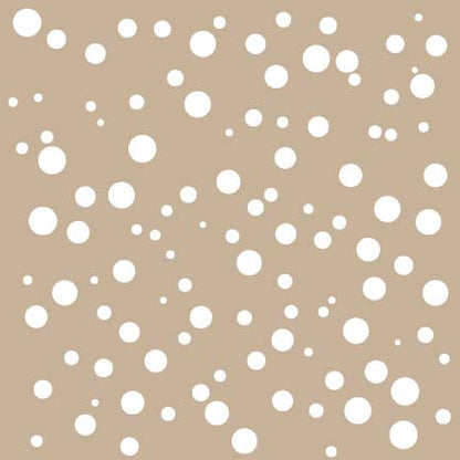 Party Polka Dots 6x6 Stencil